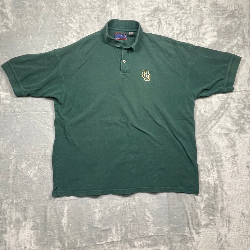 Oregon Ducks Crable Sportswear Polo Shirt Mens XXL UO Embroidered Short Sleeve